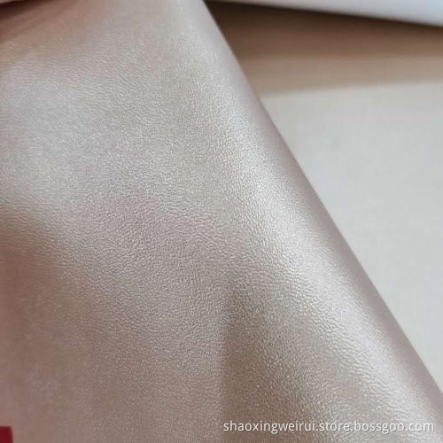 Highly Textured Lambwoven PU Leather